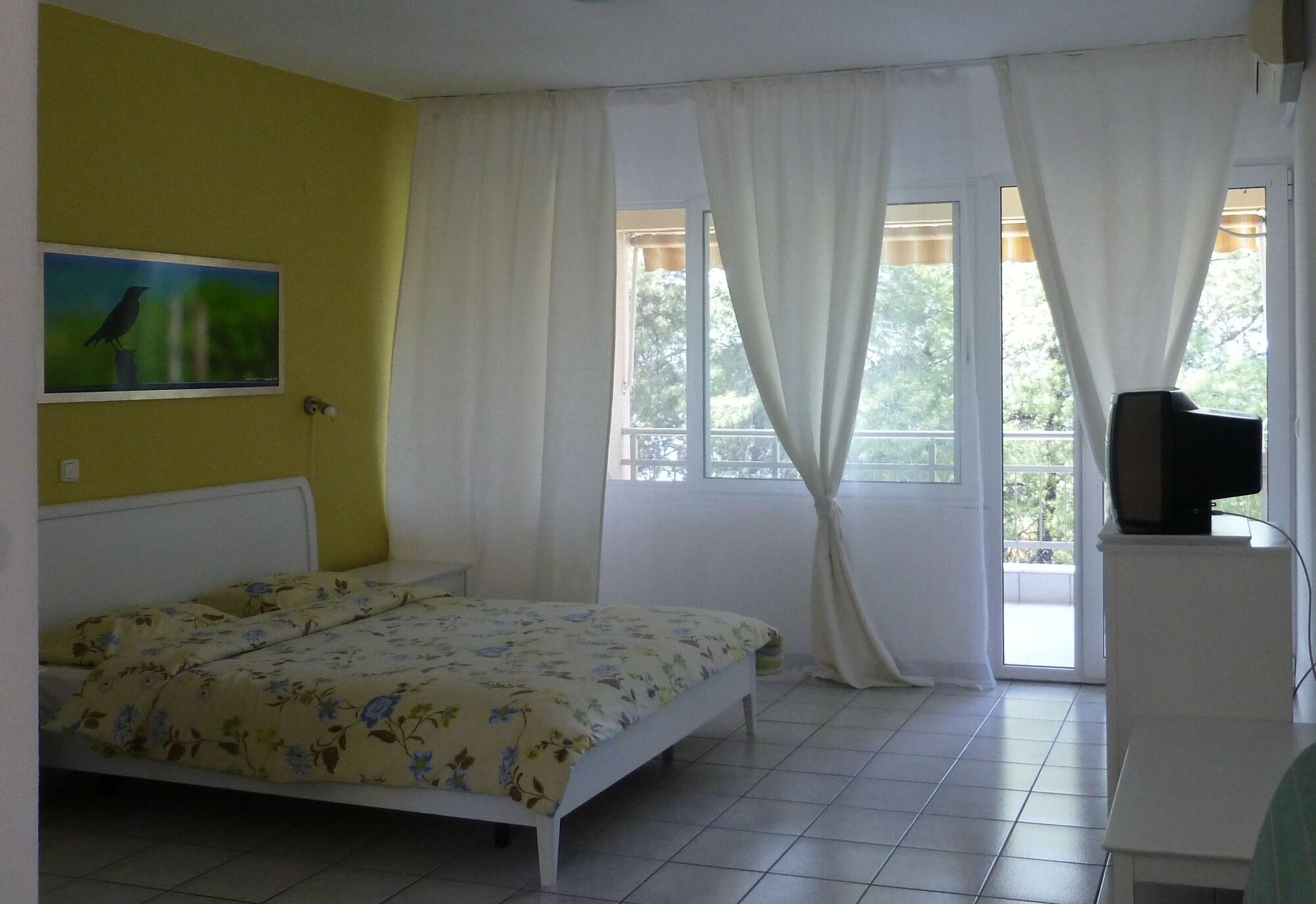 Dryades Hotel Siviri Esterno foto