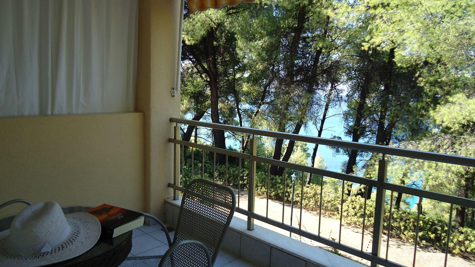 Dryades Hotel Siviri Esterno foto