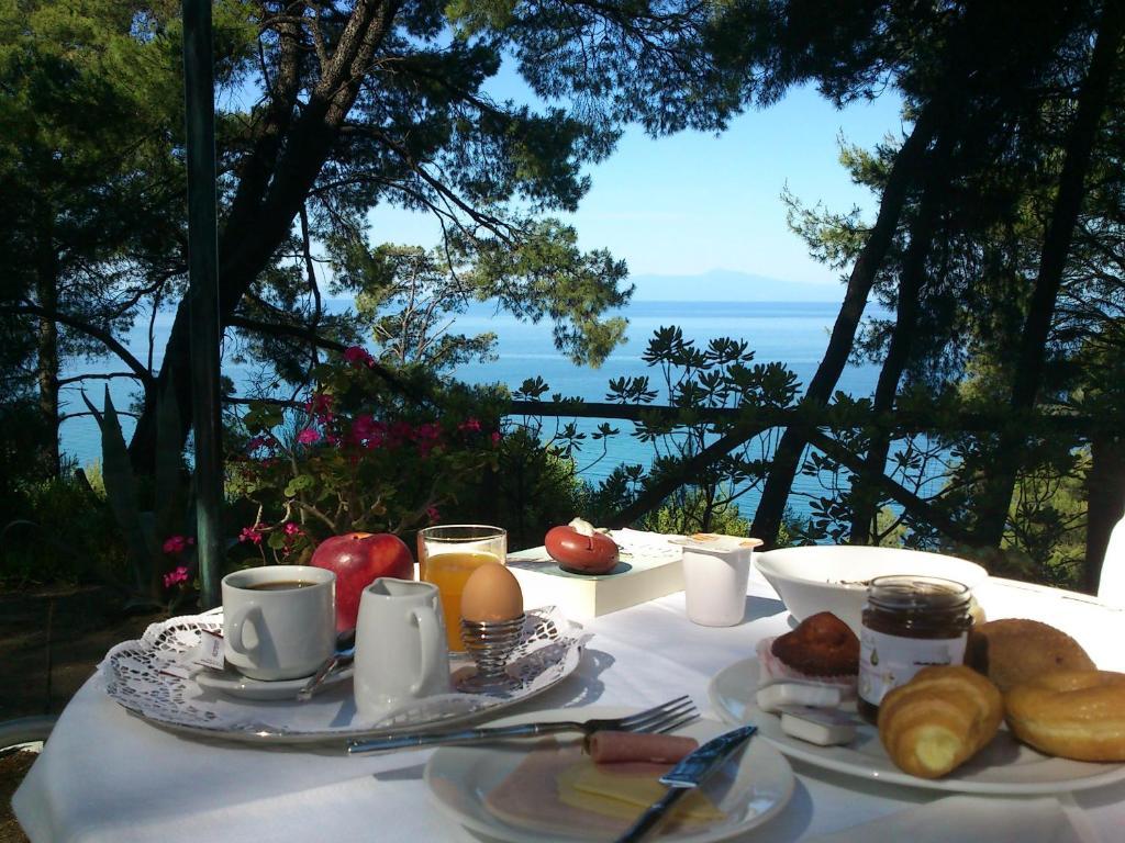 Dryades Hotel Siviri Esterno foto
